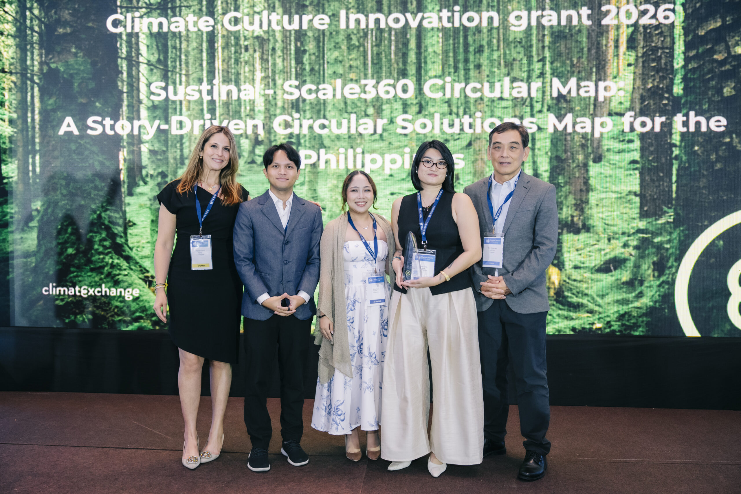 Sustina wins Climate Culture Journalism grant at Digital Media Awards